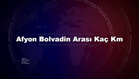 Afyon Bolvadin Arası Kaç Km