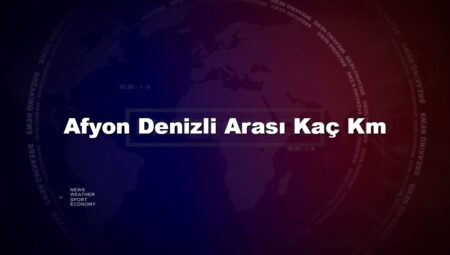 Afyon Denizli Arası Kaç Km