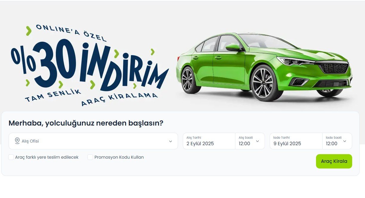 İskenderun Araç Kiralama - qcar.com.tr