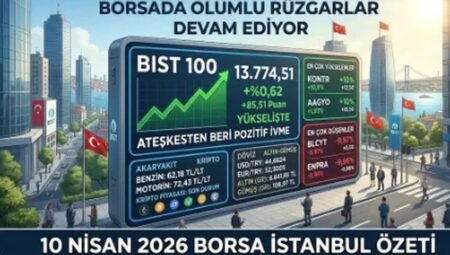 10 Nisan 2026 BIST 100: Endeks Kaç Oldu, Yükseliyor Mu? Güncel Hisse ve Döviz Kurları