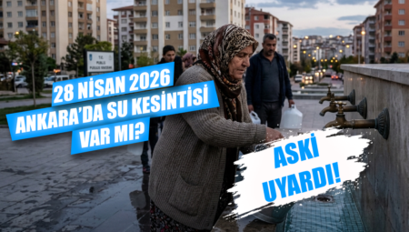 28 Nisan 2026 Ankara su kesintisi: Hangi ilçelerde sular ne zaman gelecek?