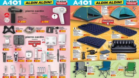 A101 indirim kataloğu 30 Nisan 2026 bu hafta hangi ürünlerde? A101 Aldın Aldın aktüel afişinde yeni indirimler neler?