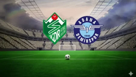 Adana Demirspor – Iğdırspor maçı ne zaman, hangi kanalda yayınlanıyor? 12 Nisan canlı yayın bilgileri