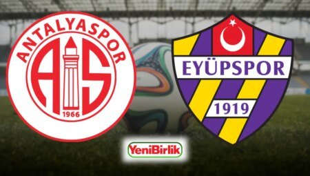 Antalyaspor – Eyüpspor Maçı Canlı Yayın Var mı? Bein Sports 2 Frekans ve Başlama Saati Detayları!