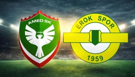 Erokspor – Amedspor Maçı Hangi Kanalda Yayınlanacak? TFF 1. Lig Maç Saati ve Detayları