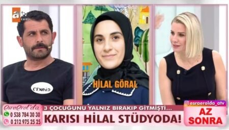 Esra Erol’da Cengiz Göral ve Hilal Görel Olayının Detayları Nelerdir? Cengiz Göral Hilal Görel Kimdir, Neden Programa Katıldı? Esra Erol’da Çiftinin Gizemli Hikayesi Açığa Çıkıyor!