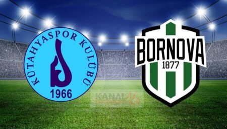 Kütahyaspor – Bornova 1877 SK maçı ne zaman, hangi kanalda yayınlanıyor?