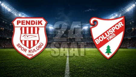 Pendikspor – Boluspor maçı ne zaman, saat kaçta ve hangi kanalda yayınlanacak?