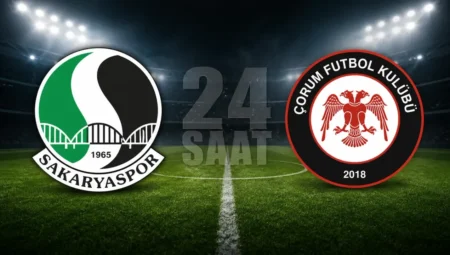 Sakaryaspor – Çorum FK maçı ne zaman, saat kaçta ve hangi kanalda yayınlanacak?