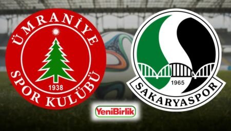 Ümraniyespor – Sakaryaspor maçı ne zaman, saat kaçta ve hangi kanalda yayınlanacak?